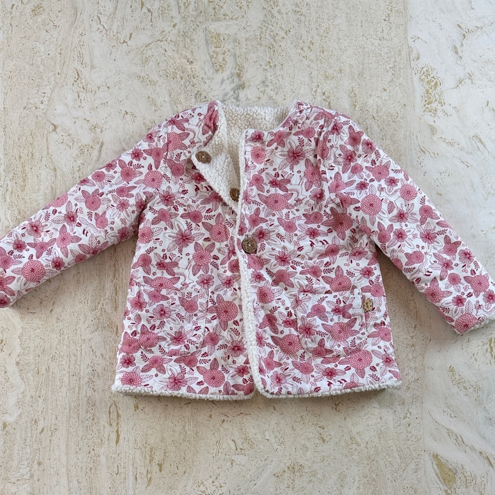 Sergent Major Toddler Girl Reversible Jacket – Size 3 Years / 98 cm French
